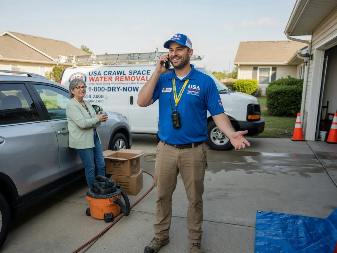 Crawl Space Water Removal Alma, MO FAQs